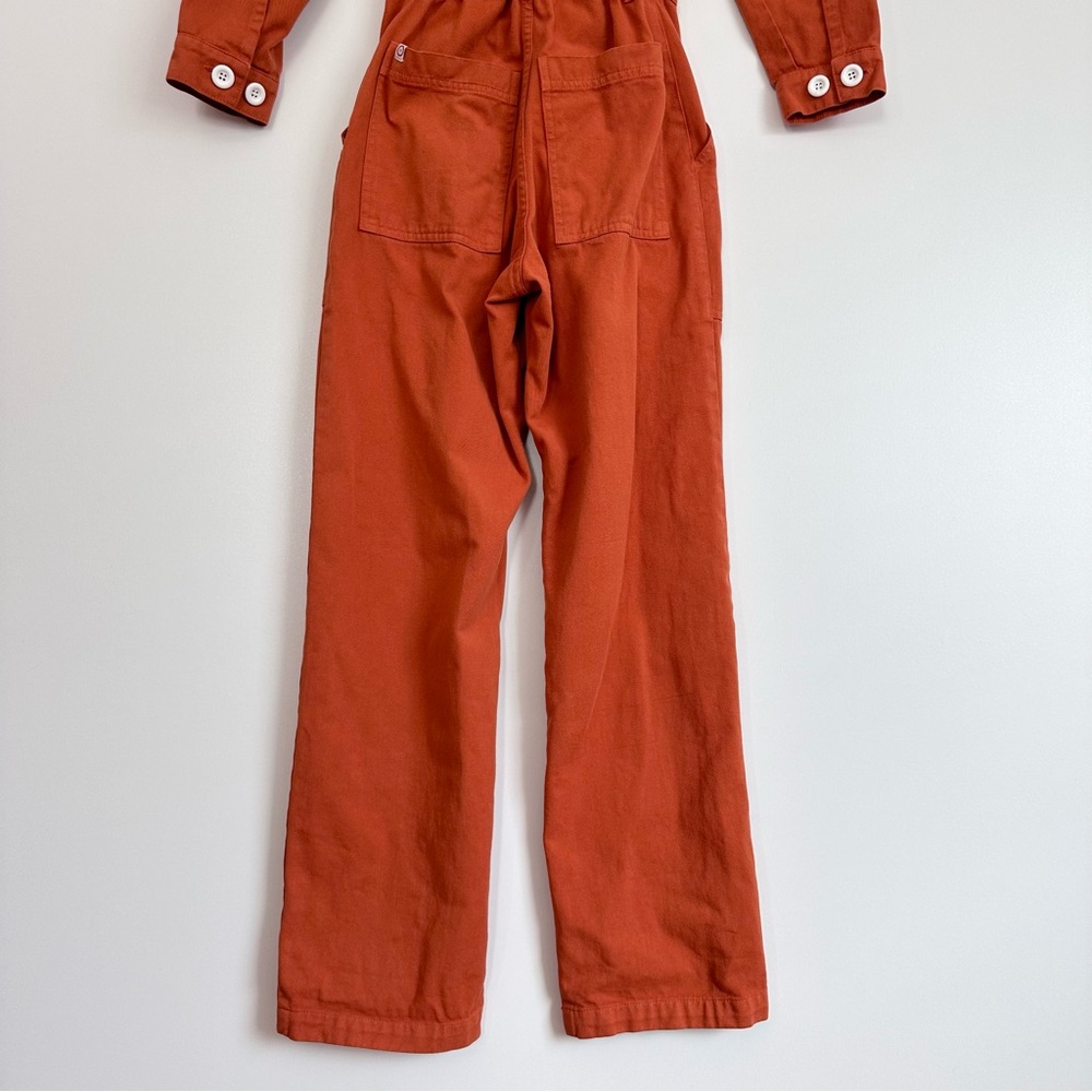 Big Bud Press Everyday Jumpsuit Burnt Orange - Picture 14 of 15
